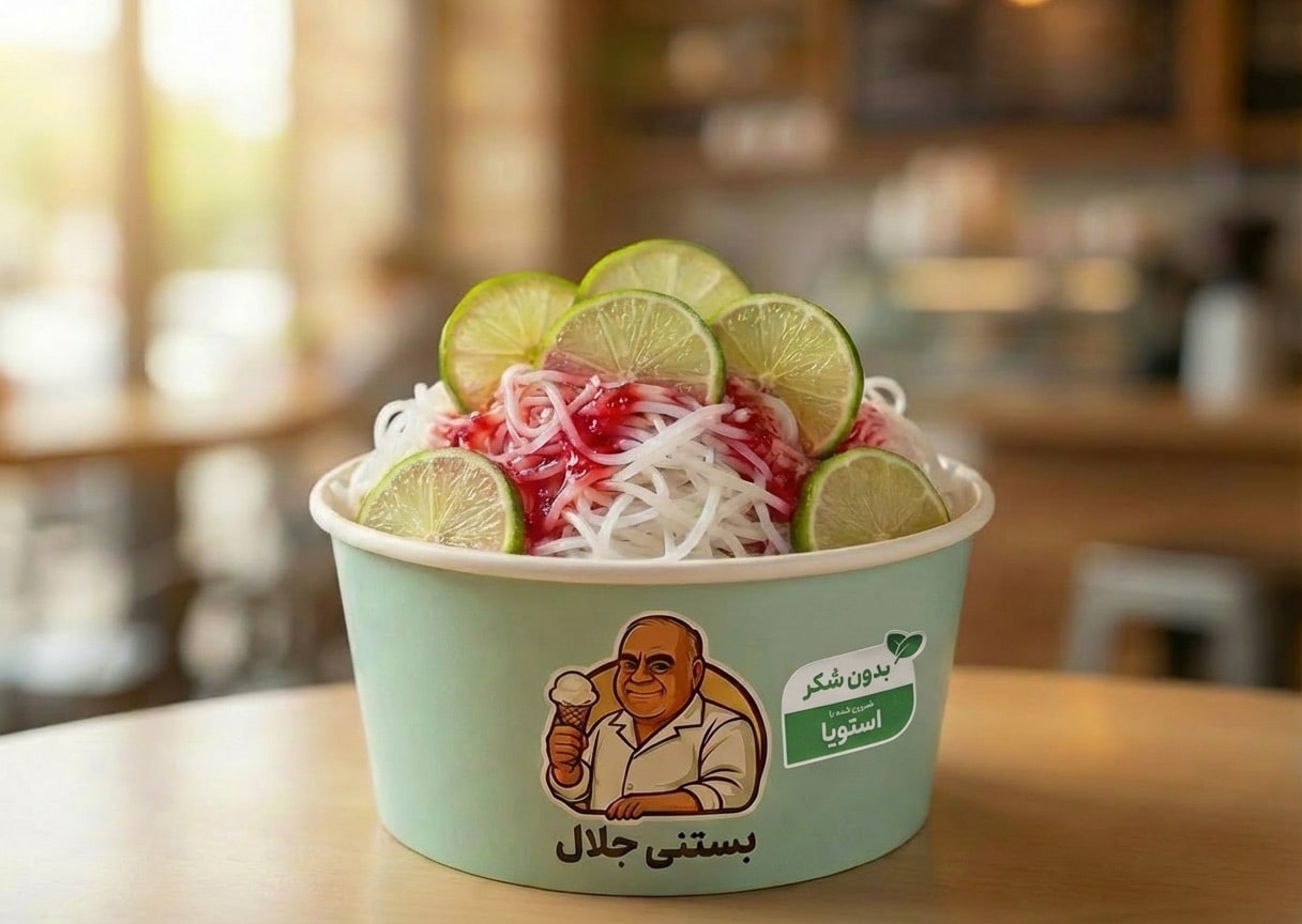 فالوده بدون قند ۶۰۰ گرم