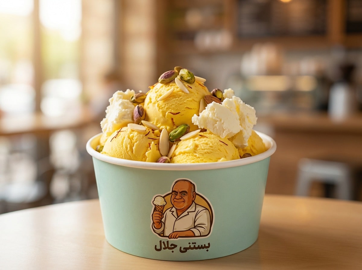 بستنی سنتی ۹۰۰ گرم